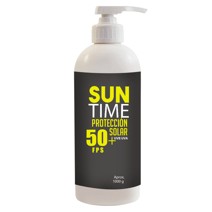 Bloqueador Solar Suntime Fps 50+ Botella 1 Litro