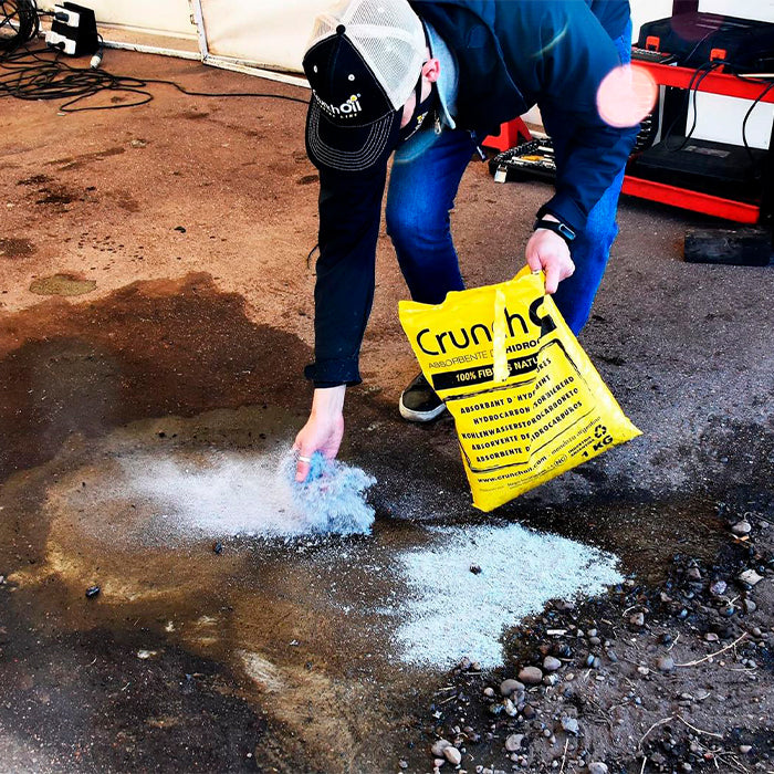 Absorbente Crunch Oil Loose Fiber Saco 12 Kilos