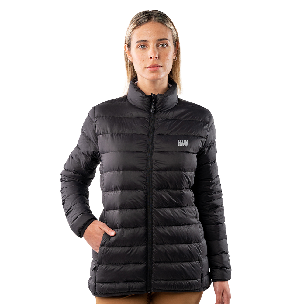 Parka Pluma HW Pullay Pro Negra Mujer