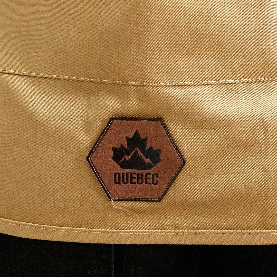 Chaleco Geologo Gabardina Quebec Camel