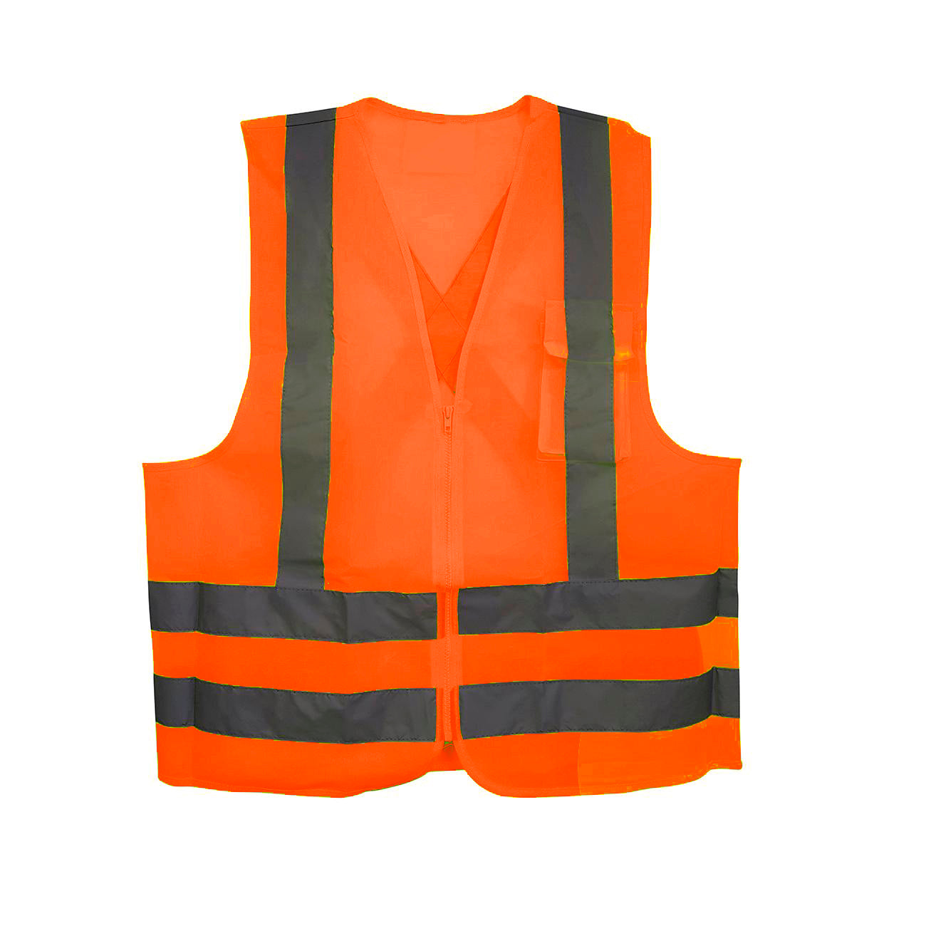 Chaleco Reflectante de  Alta Visibilidad Naranjo Raptor Safety