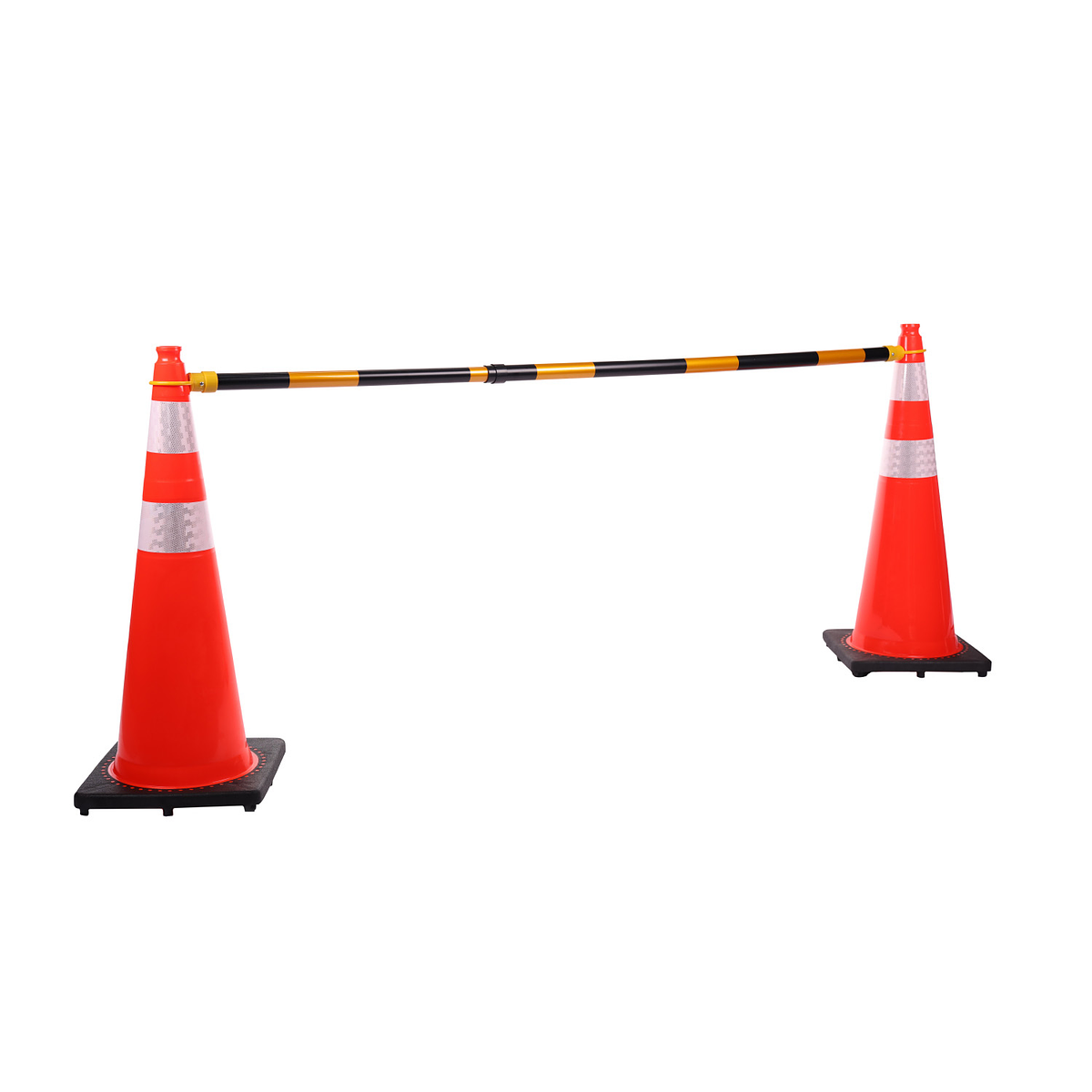 Barra Conectora Para Conos Negro - Amarillo