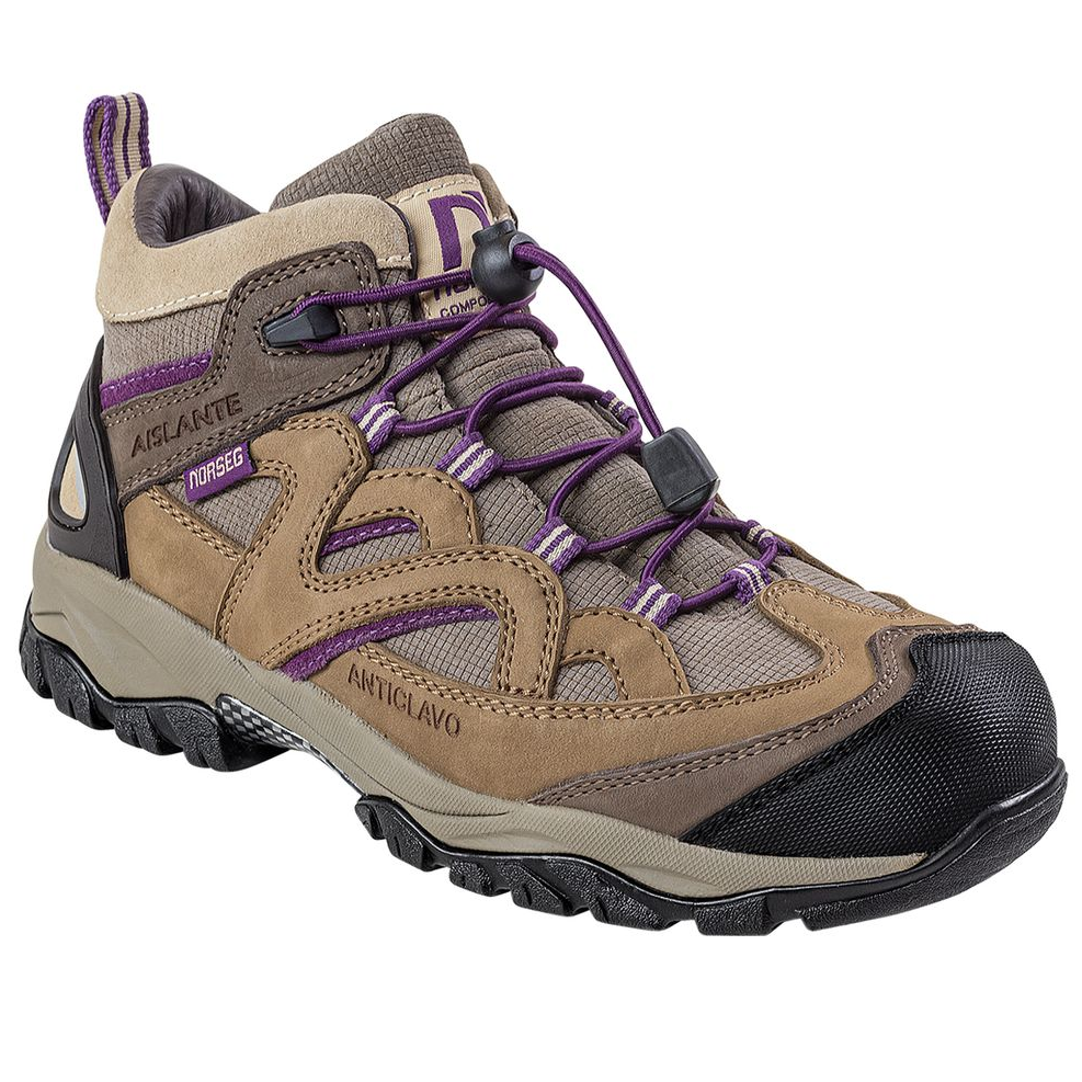 Botín de Seguridad Norseg New Katrina Morado Mujer