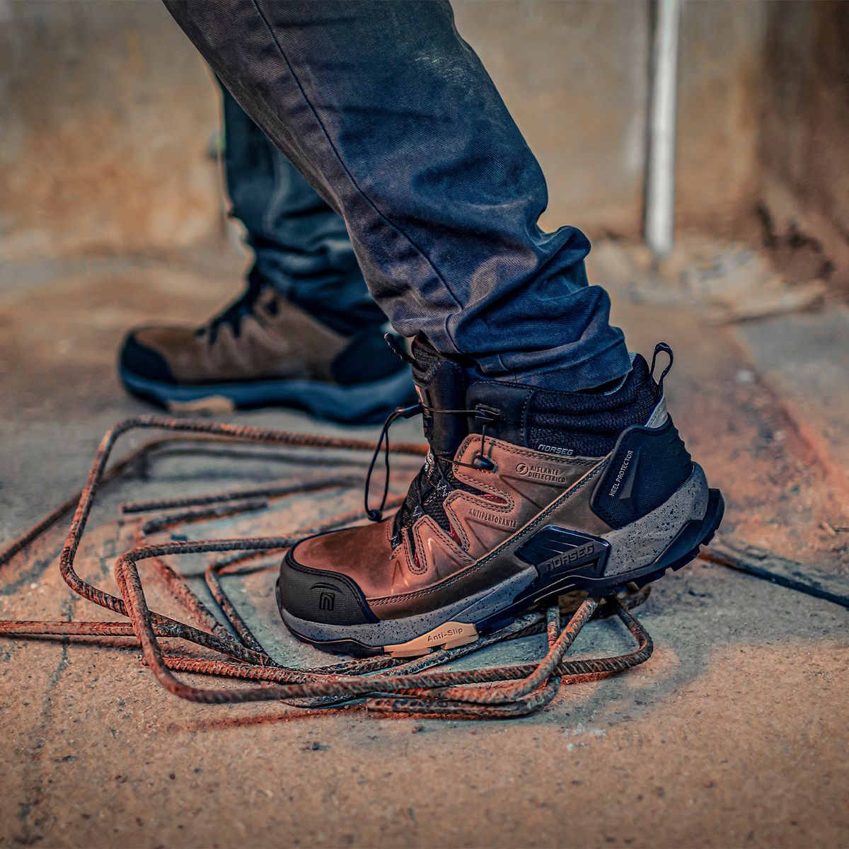 Botín de Seguridad Norseg Vernon CT Hombre