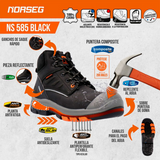 Botín de Seguridad Norseg Melbourne Hombre