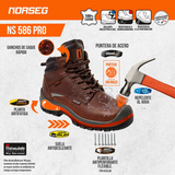 Botín de Seguridad Norseg Pro NS 586 Unisex