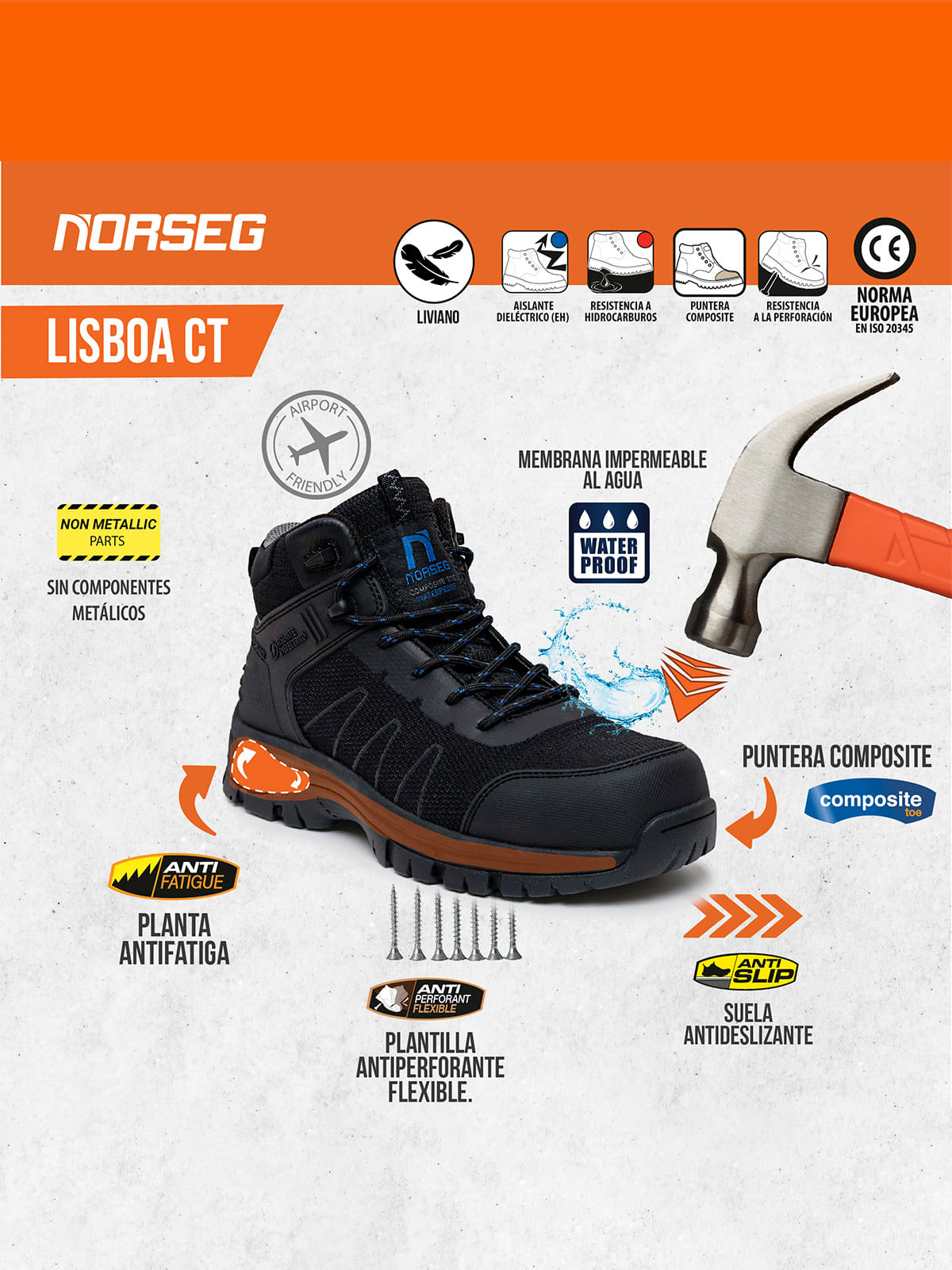 Botín de Seguridad Norseg Lisboa CT