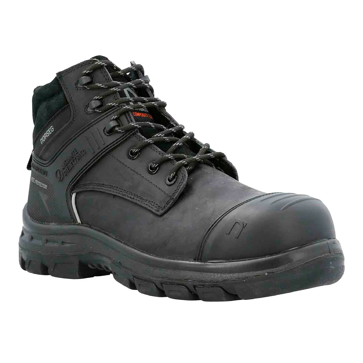 Botín de Seguridad Norseg 585 Black CT Hombre
