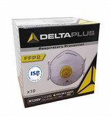Mascarilla Deltaplus FFP2 C/válvula M1200V (10 Unid)