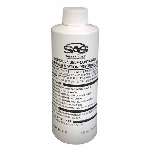 Preservante para Lavaojos Portatil