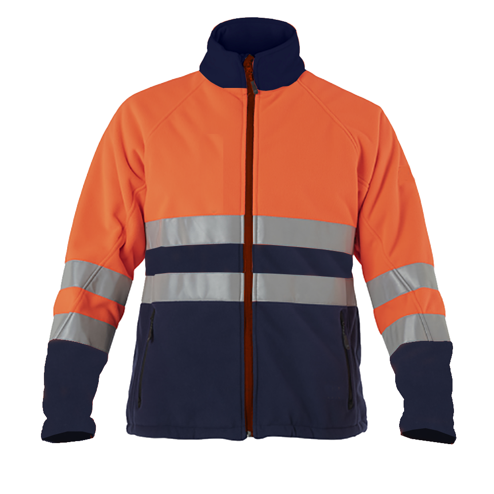 Micropolar Bicolor Alta Visibilidad Hombre