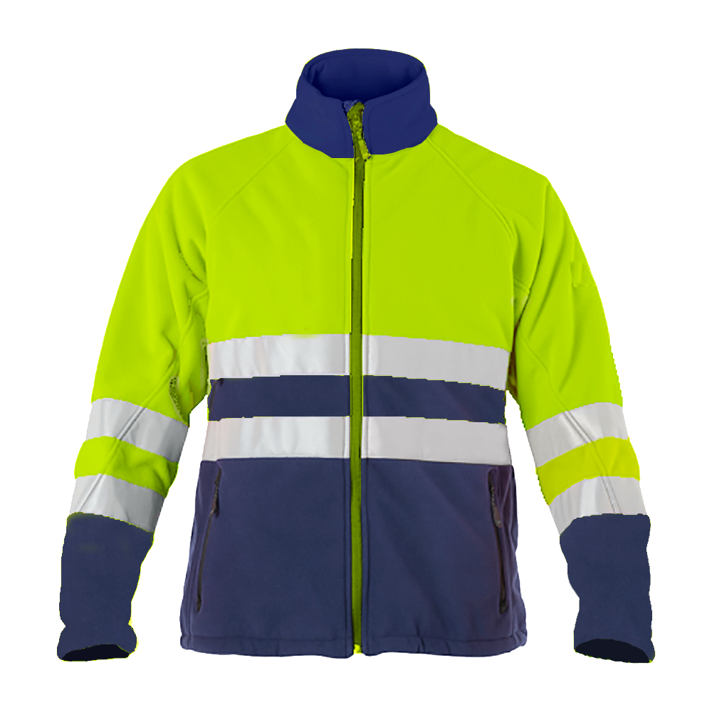 Micropolar Bicolor Alta Visibilidad Hombre