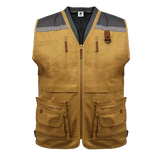 Chaleco Geologo Gabardina Quebec Camel