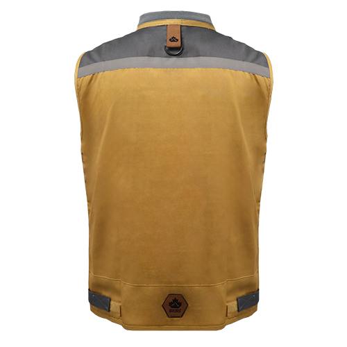 Chaleco Geologo Gabardina Quebec Camel