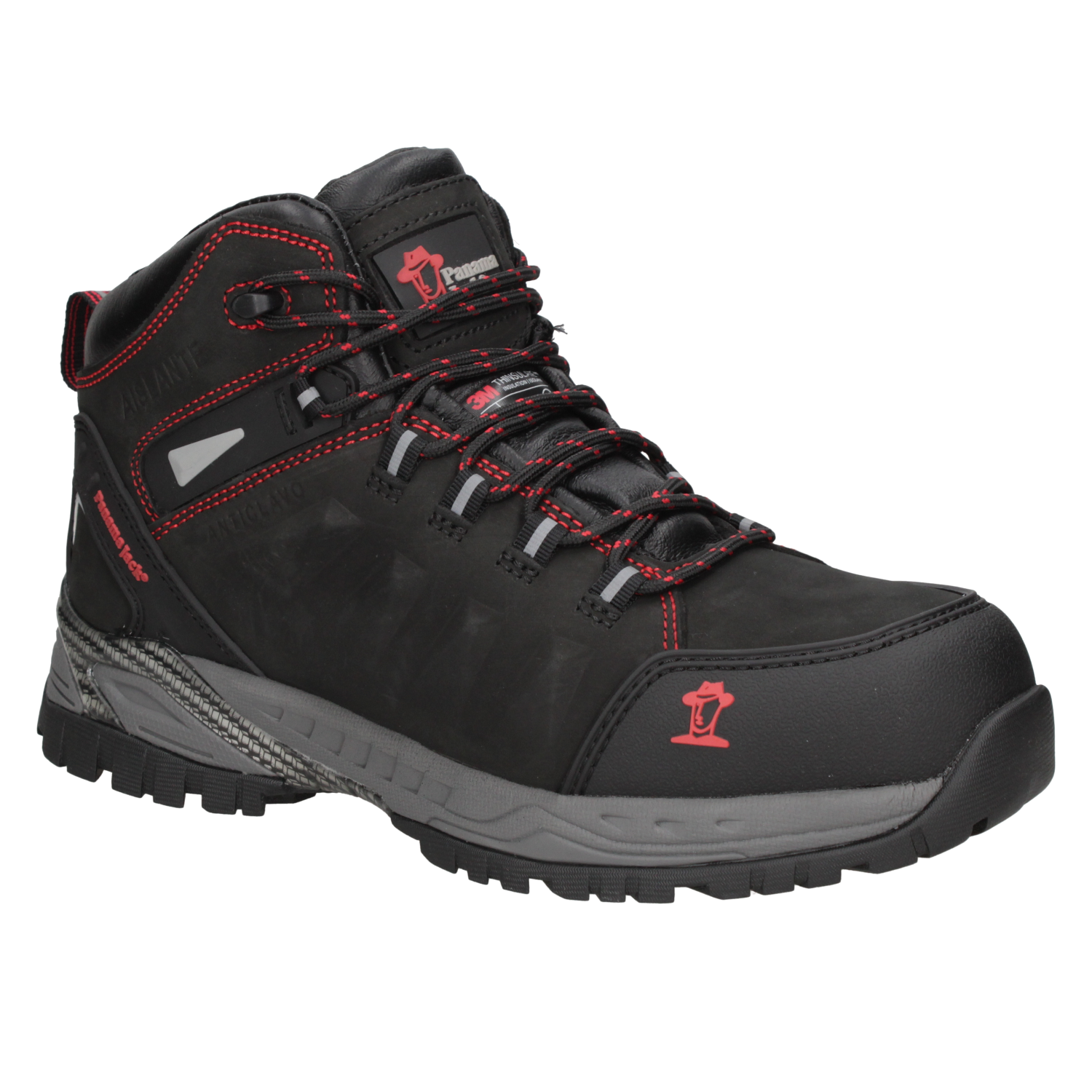 Botín de Seguridad  Panama Jack 521 Negro