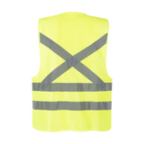 Chaleco Reflectante Supervisor, 4 Bolsillos