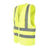 Chaleco Reflectante Supervisor, 4 Bolsillos
