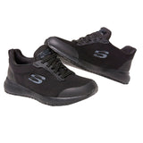 Zapatilla de Trabajo Skechers Squad SR Negra Mujer
