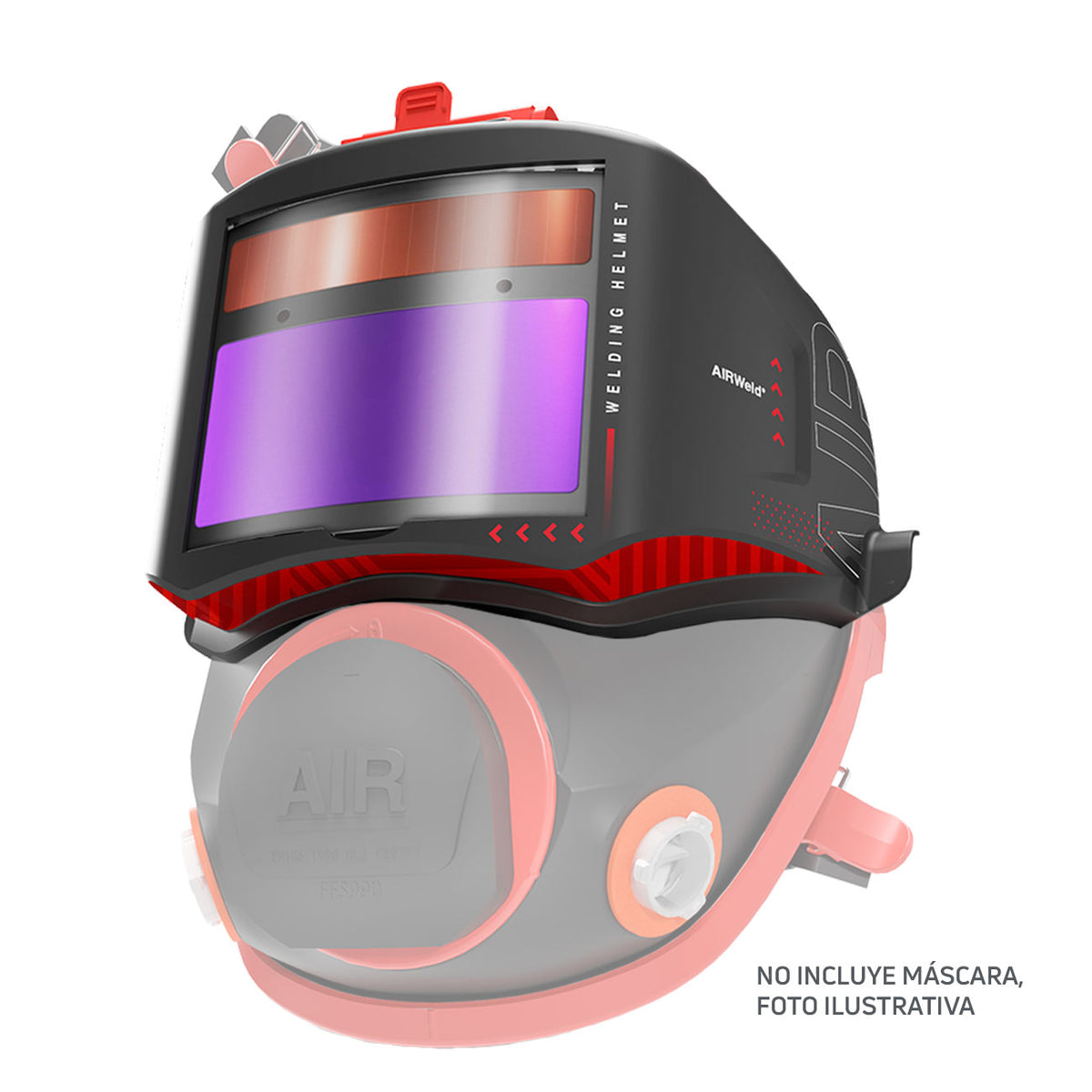 Accesorio Visor Soldador AIRWeld con Filtro Fotosensible para Respirador FFS990