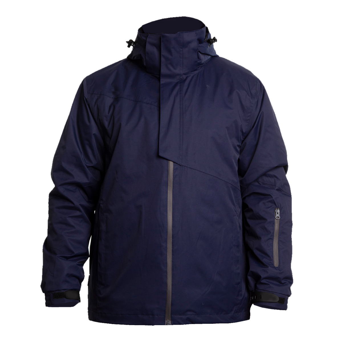 FIDES × CLUBHAUS Logo Parka-NAVY L Parka Térmica Louis Azul