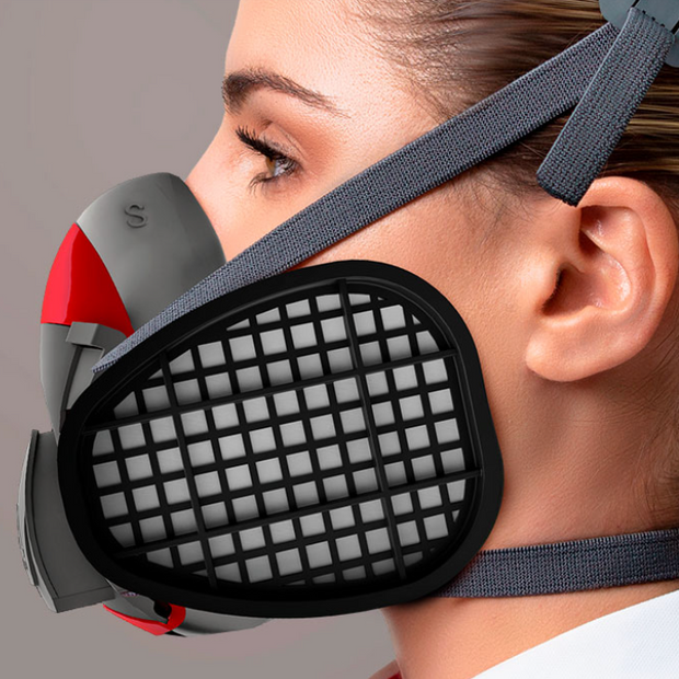Respirador Medio Rostro Air S900 TPE