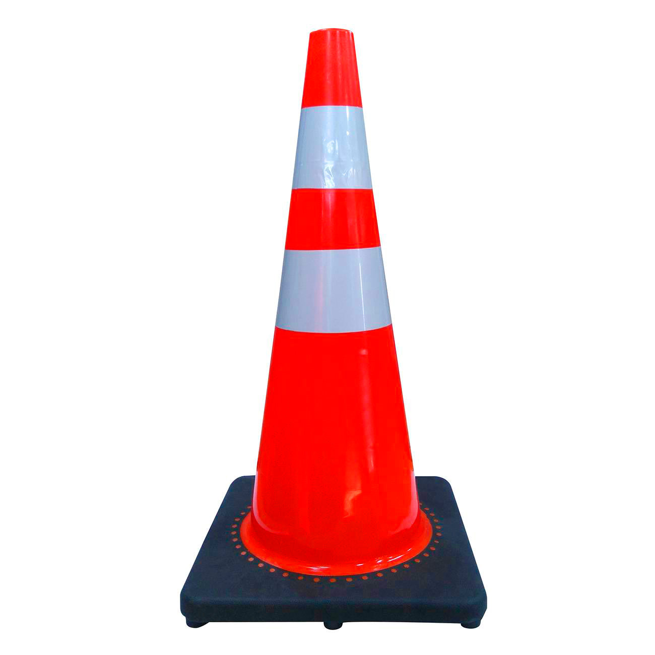 Cono De Señalización 28" (72 cm.) Anti Viento