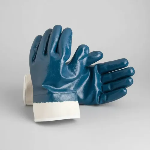 Guante De Nitrilo Puño Seguridad Eurogloves