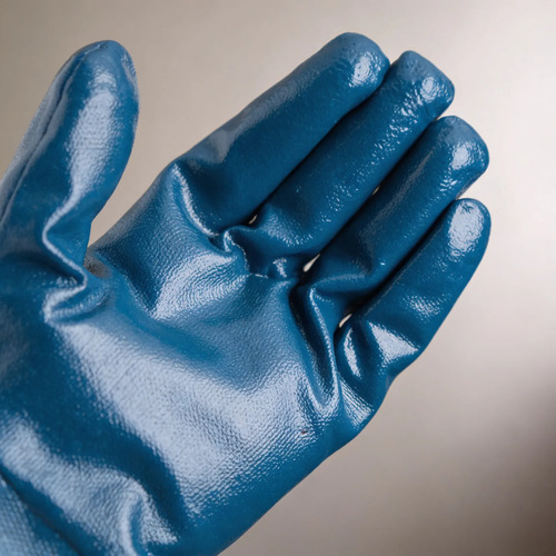 Guante De Nitrilo Puño Seguridad Eurogloves