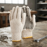 Guante Hilo Pigmentado 4 Hebras (Pack de 12 Pares)