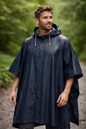 Capa Para la lluvia Pvc Azul