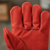 Guante Soldador Descarne Rojo Eurogloves
