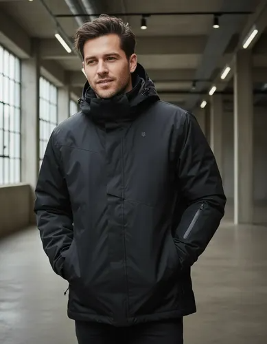 Parka 3 en 1 Storm Alce Hombre Negra