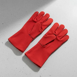 Guante Soldador Descarne Rojo Eurogloves