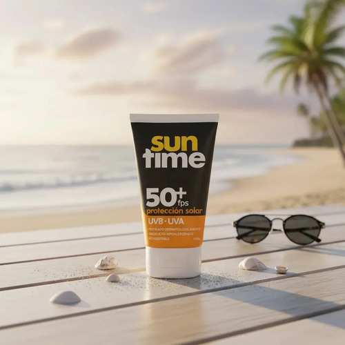 Bloqueador Solar Suntime Fps 50+ 200 ml