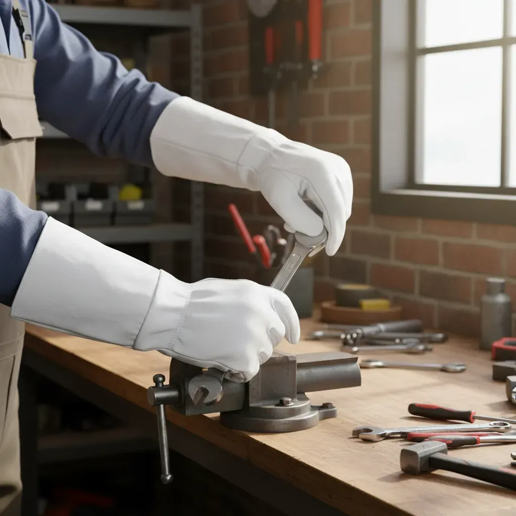 Guante Cabritilla Largo Eurogloves