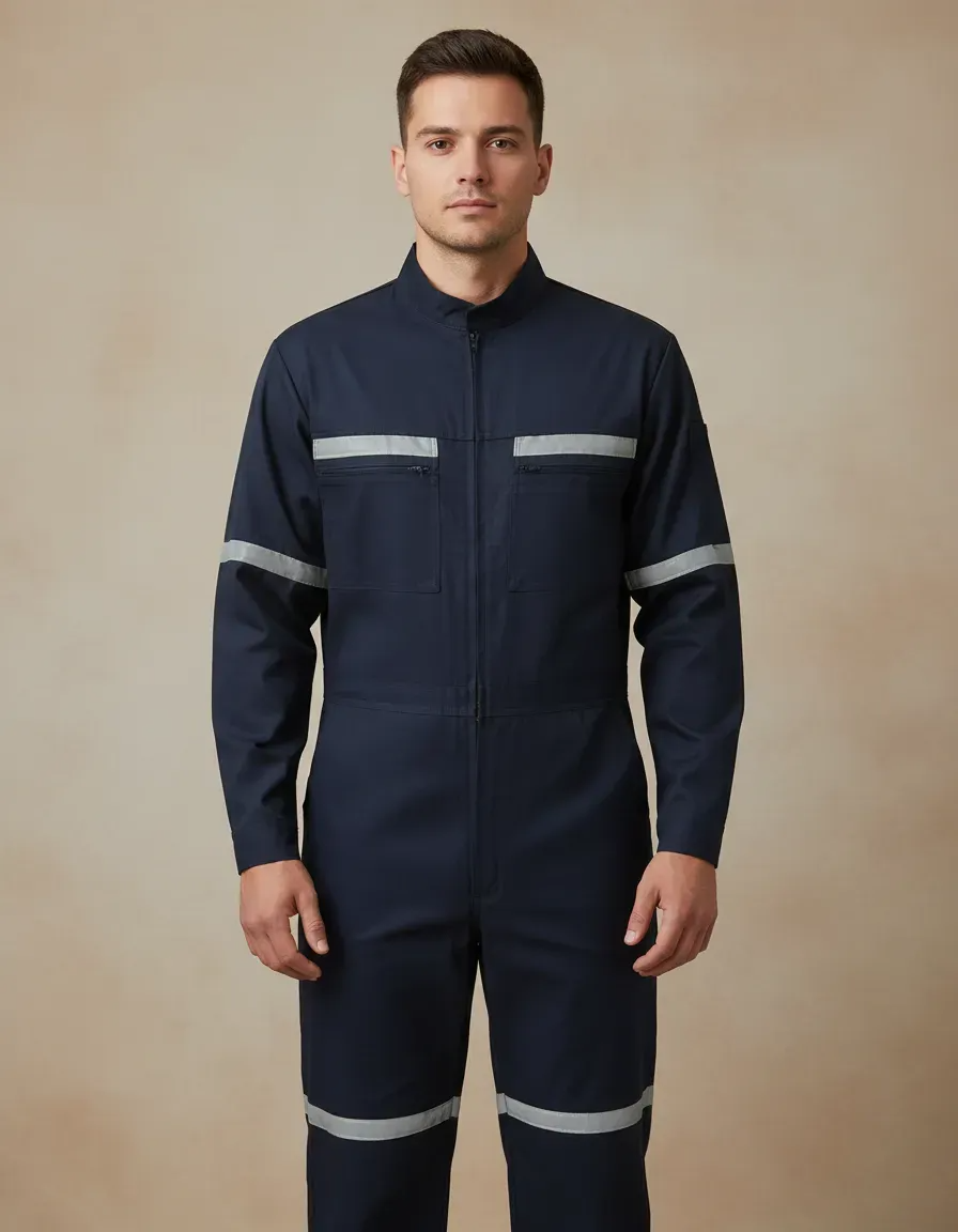 Overol Poplin C/Reflectante