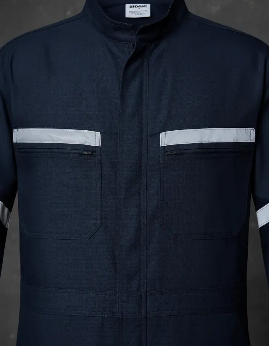 Overol Poplin C/Reflectante