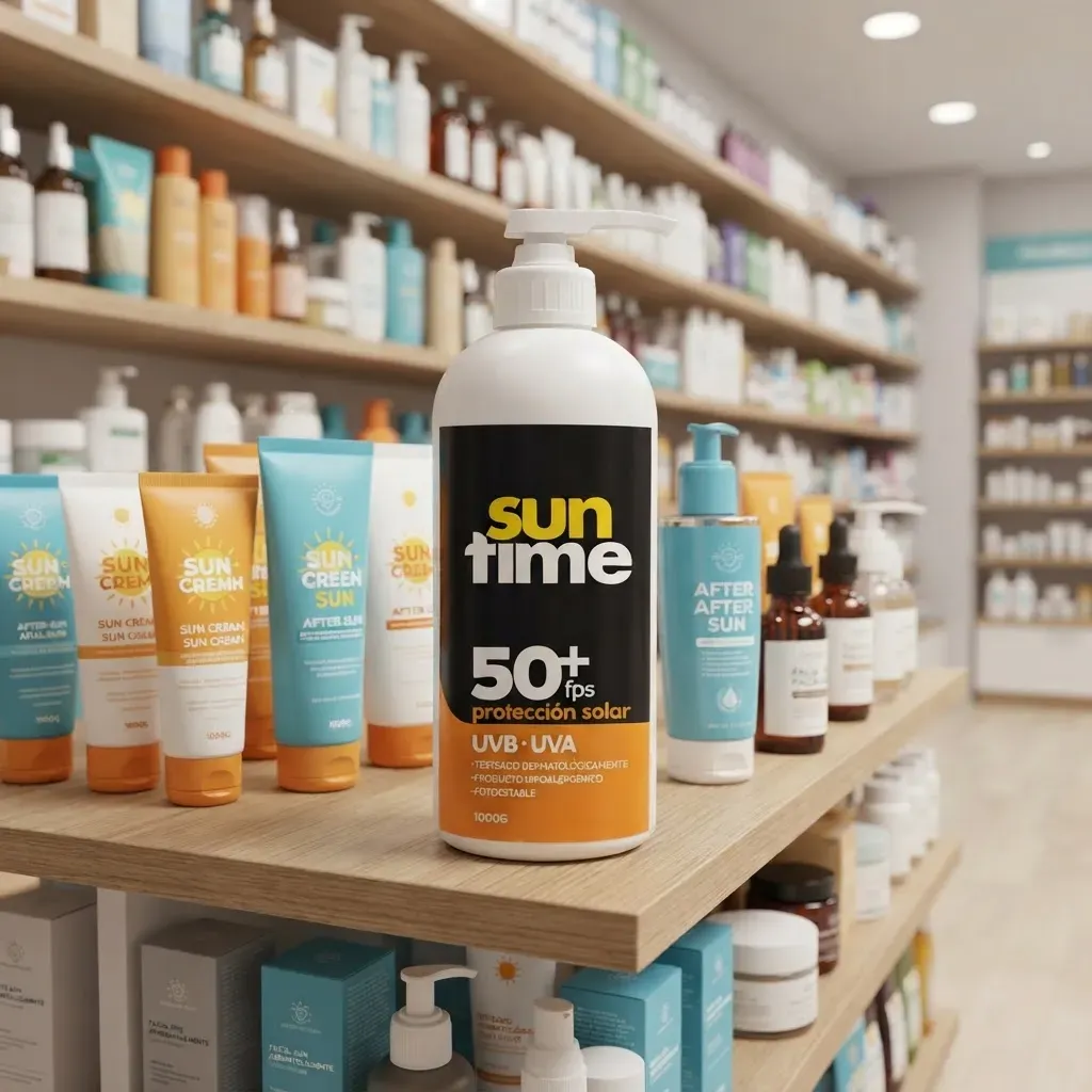 Bloqueador Solar Suntime Fps 50+ Botella 1 Litro