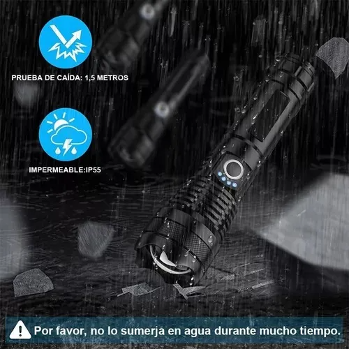 Linterna Tactica Led Recargable  Raptor