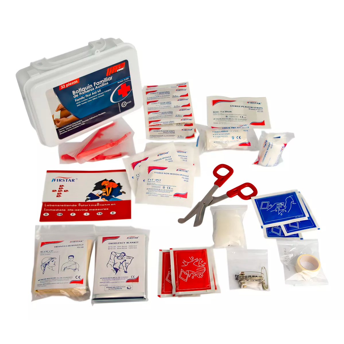Botiquín Primeros Auxilios 10 Personas