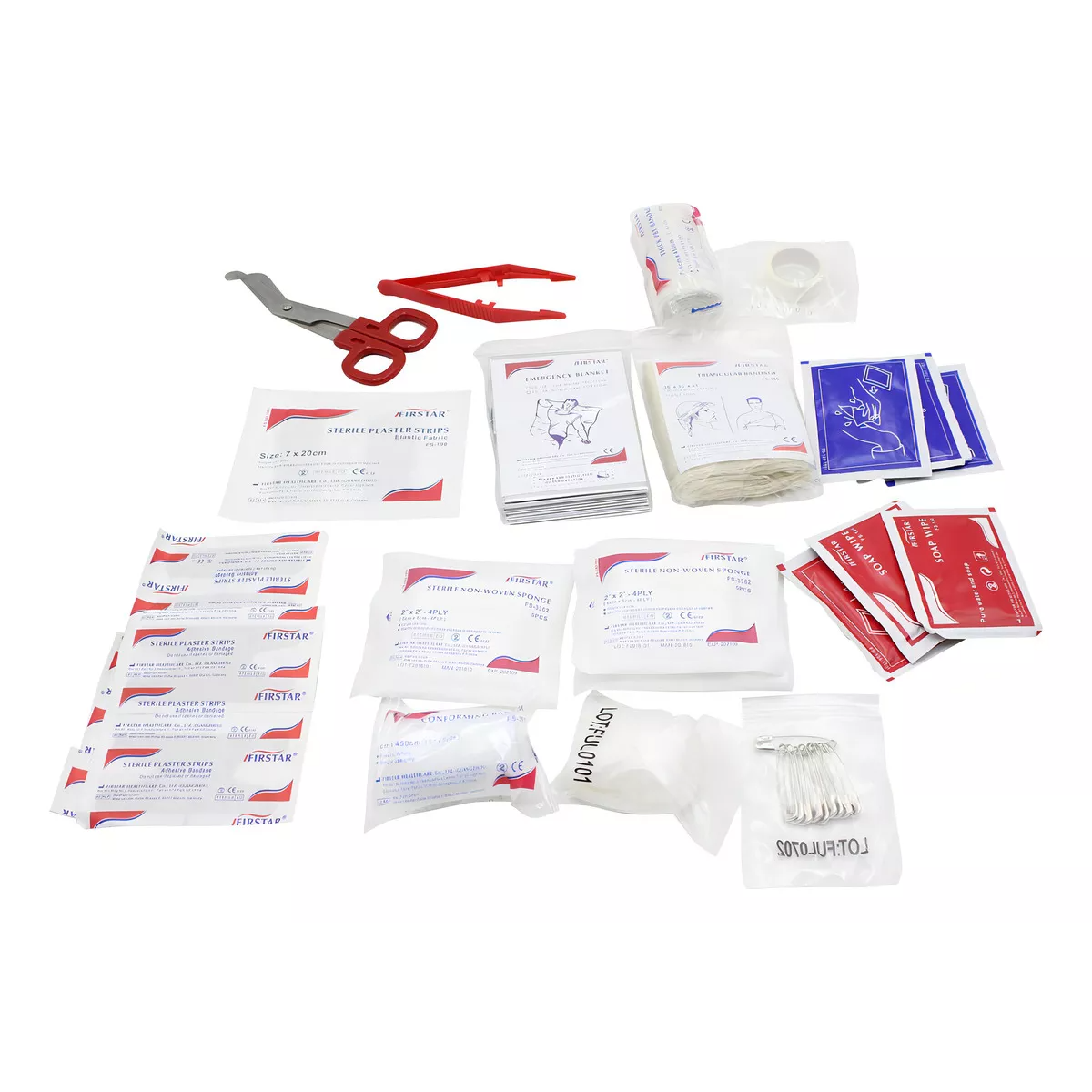 Botiquín Primeros Auxilios 10 Personas