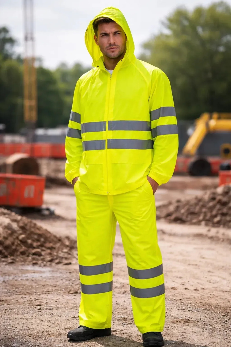 Traje para la Lluvia Amarillo Fluor Storm