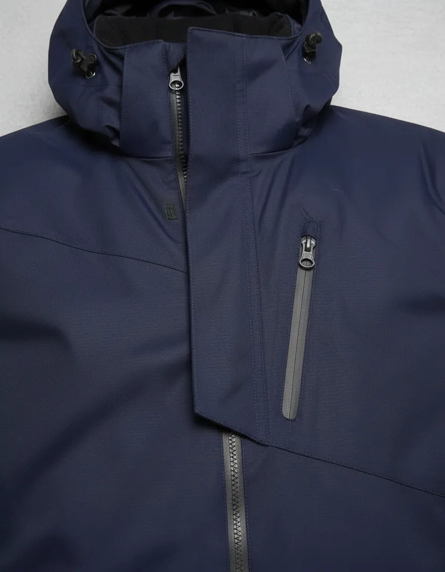Parka 3 en 1 Vizwell Alce Hombre Azul