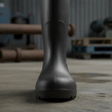 Bota Negra con Pta y Planta de Acero Storm