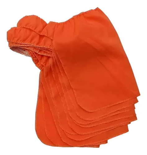 Cubre Nuca Para Casco Poplin Naranjo Fps50