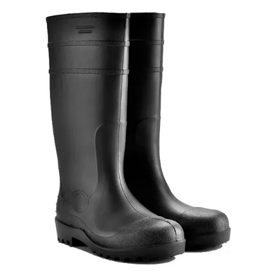 Bota Negra con Pta y Planta de Acero Storm