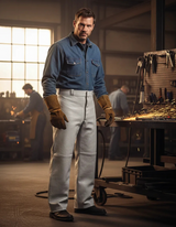 Pantalón Soldador De Cuero