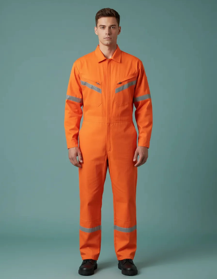 Overol Poplin C/Reflectante