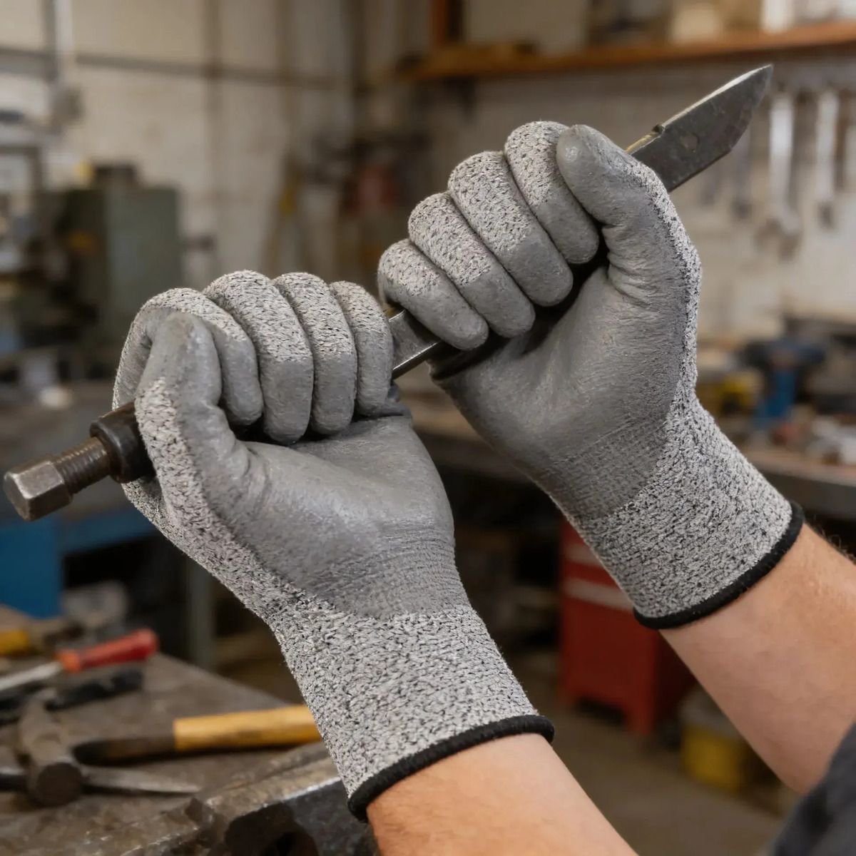 Guante Anticorte Cut 5 Pu Eurogloves (Pack de 12 Pares)