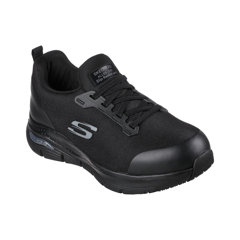 Zapatilla de Seguridad Mujer Skechers Evzan Negra